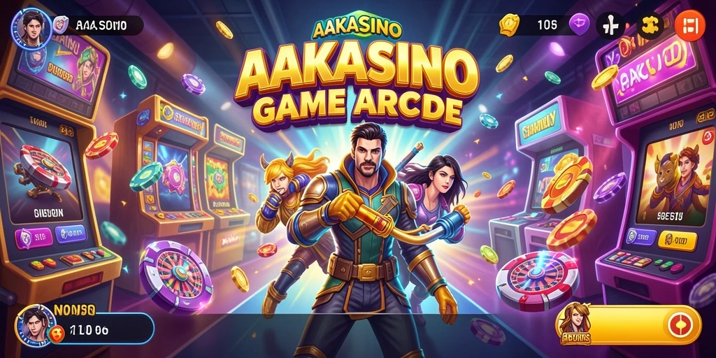 Tampilan gameplay seru AAKASINO yang penuh tantangan.