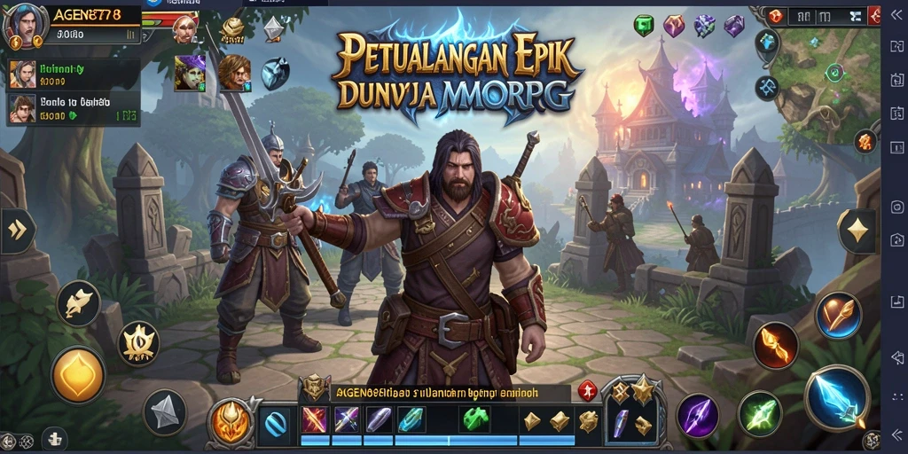 Tampilan gameplay menarik dari AGEN878 yang mengajak petualangan tanpa batas.