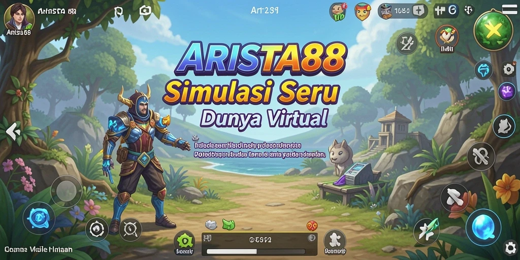 Tampilan gameplay luar biasa dari ARISTA88 yang memukau.