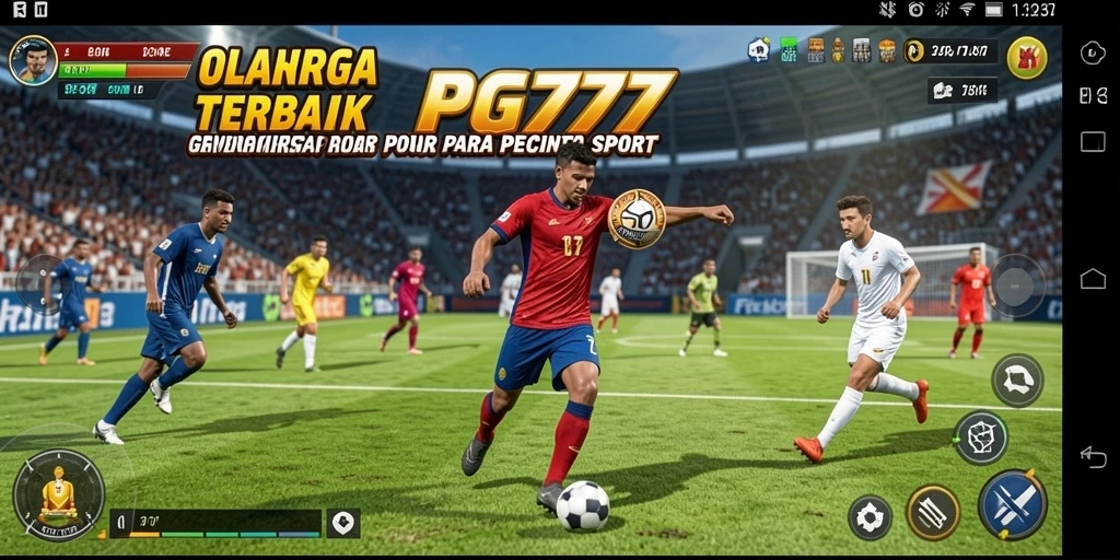 Screenshot gameplay PG777 yang menunjukkan aksi seru dalam pertandingan olahraga.